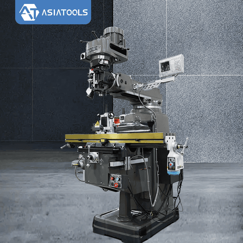 Spindle speed: 80-5440 rpm Its universally tilting head can tilt from 90° to the left and right, and 45° forward and backward, providing flexible positioning.